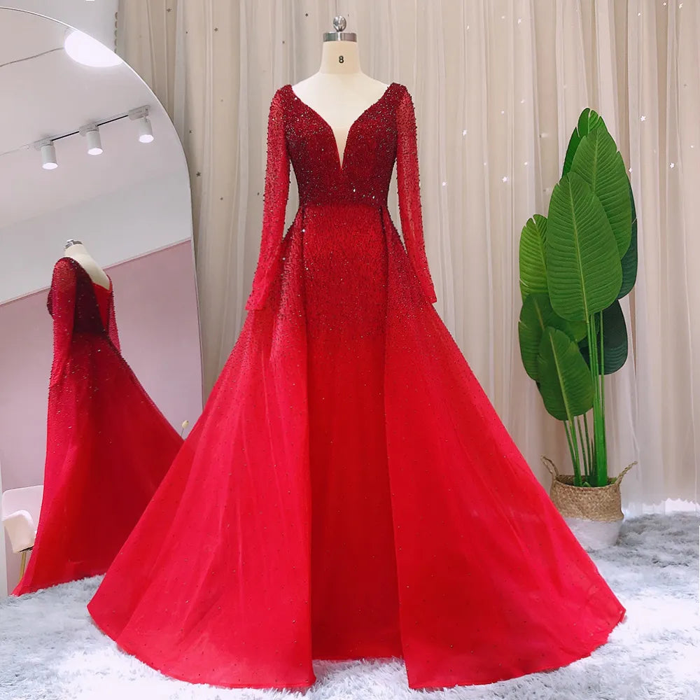 Vestido Vermelho Brilho