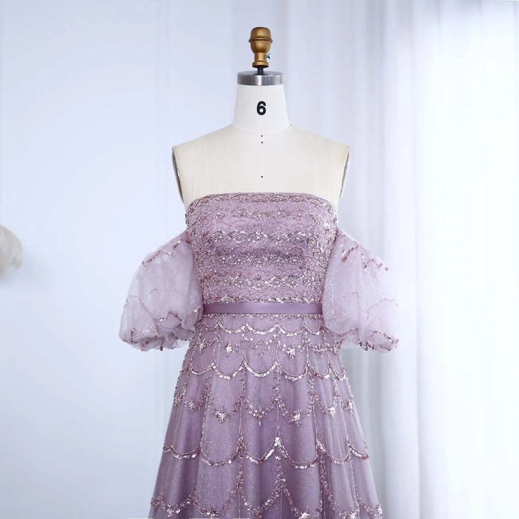 Vestido de Festa Longo Romance Atemporal em Renda